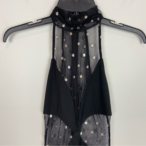 Dundas x Revolve Joey Mini Dress in Black XS - Picture 3 of 11